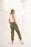 OLIVE JOGGER PANT