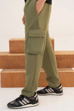 OLIVE 5-POCKET CARGO TROUSER