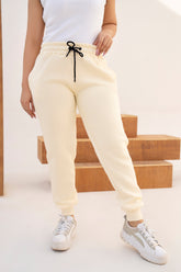 CREAM JOGGER PANT