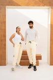 CREAM JOGGER PANT