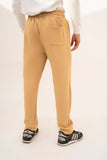 BEIGE - PLEATED STRAIGTH TROUSER