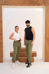 OLIVE JOGGER PANT