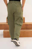 OLIVE 5-POCKET CARGO TROUSER