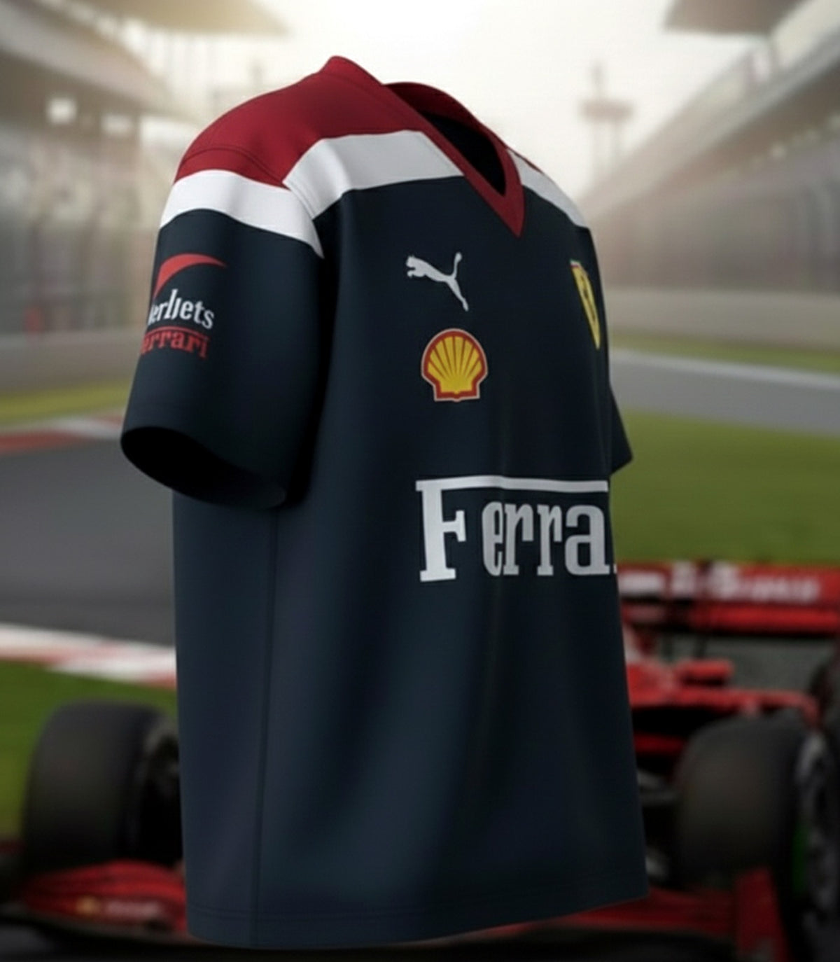 FERRARI BOX FIT JERSEY